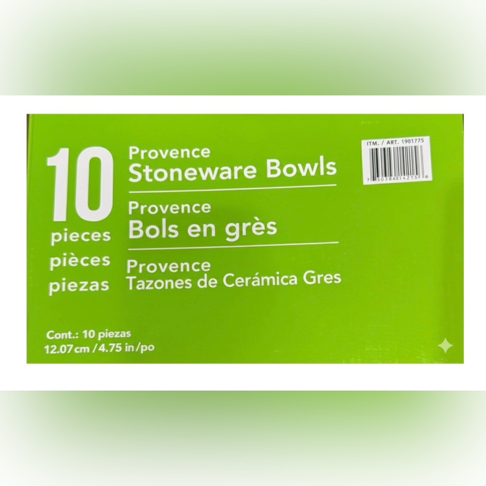 Provence Floral Stoneware Bowl Set - Multicolor (10 pc) - Picture 3 of 5